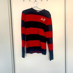 Men’s Abercrombie and Fitch rugby shirt